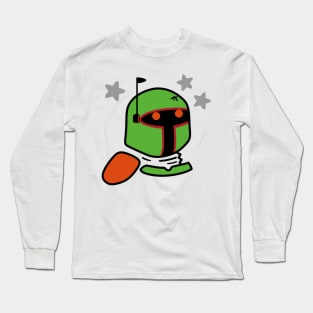 Boba Fett Graffiti Bust Long Sleeve T-Shirt